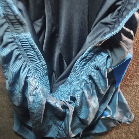 Nike Shorts Flex Running 7" Shorts Men L Blue Camouflage 547832-400 DRI-FIT - Picture 6 of 7